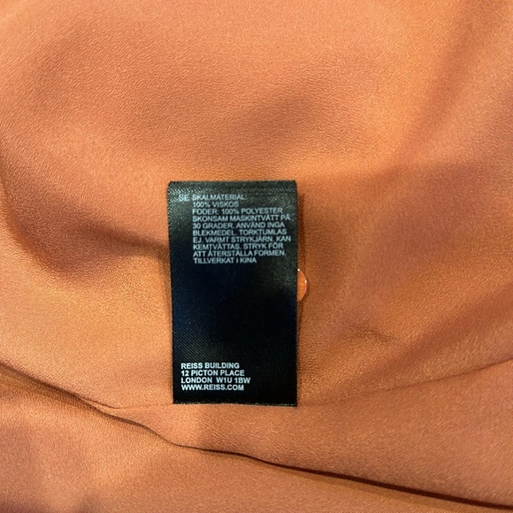 Reiss Floella Floral Midi Dress 4 - Picture 9 of 9